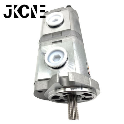 YC15 mini pelle 3 étages YC13 triple transmission hydraulique pompe pilote à double engrenage
